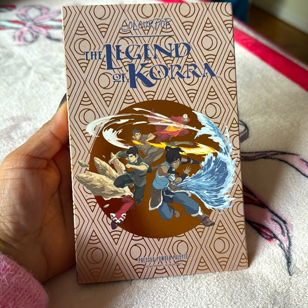 Colourpop The Legend of Korra palette